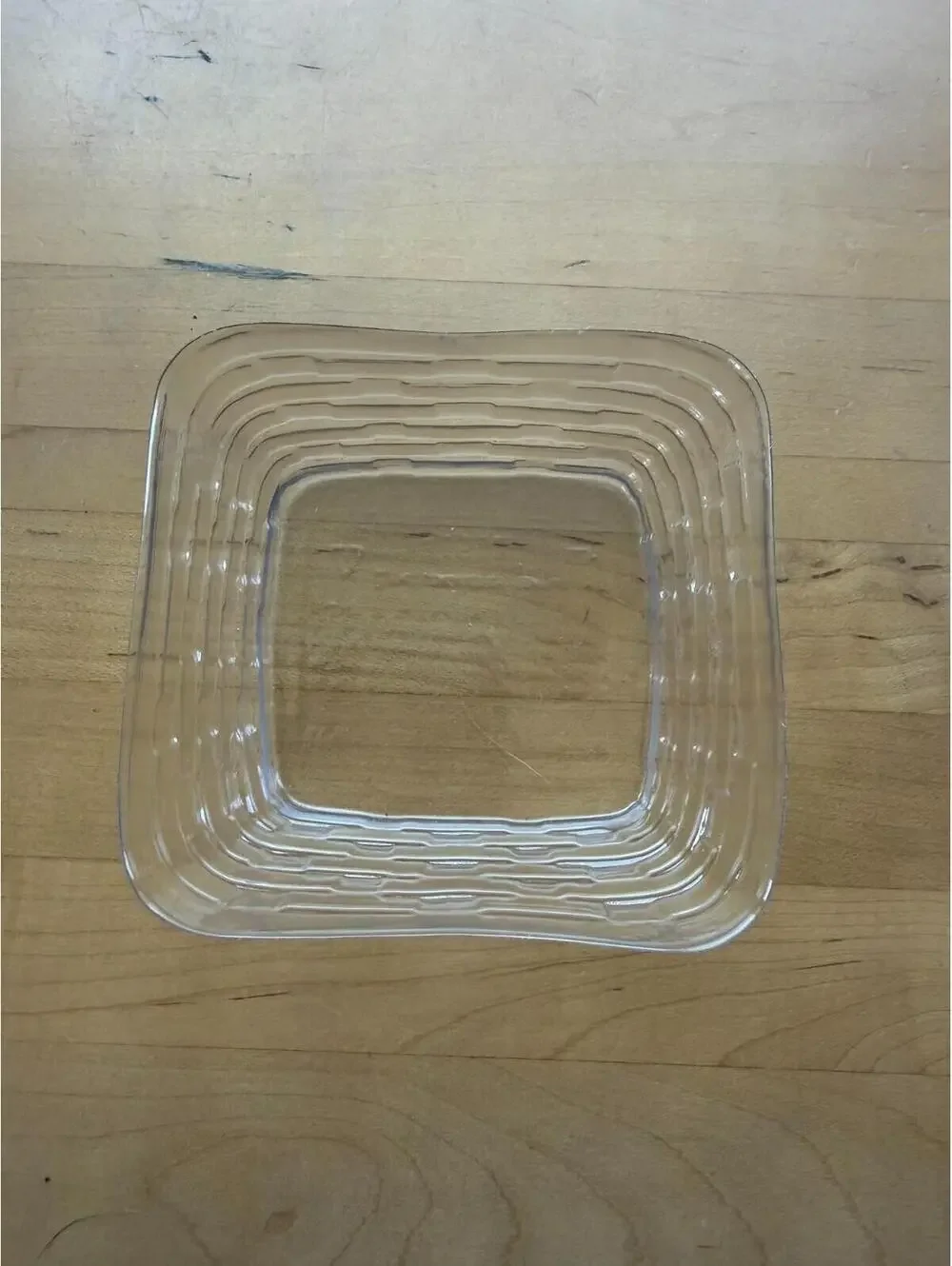 Longaberger Small Protector Clear Plastic #40592 3.75